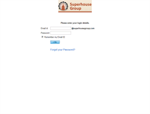 Tablet Screenshot of mail.superhousegroup.com